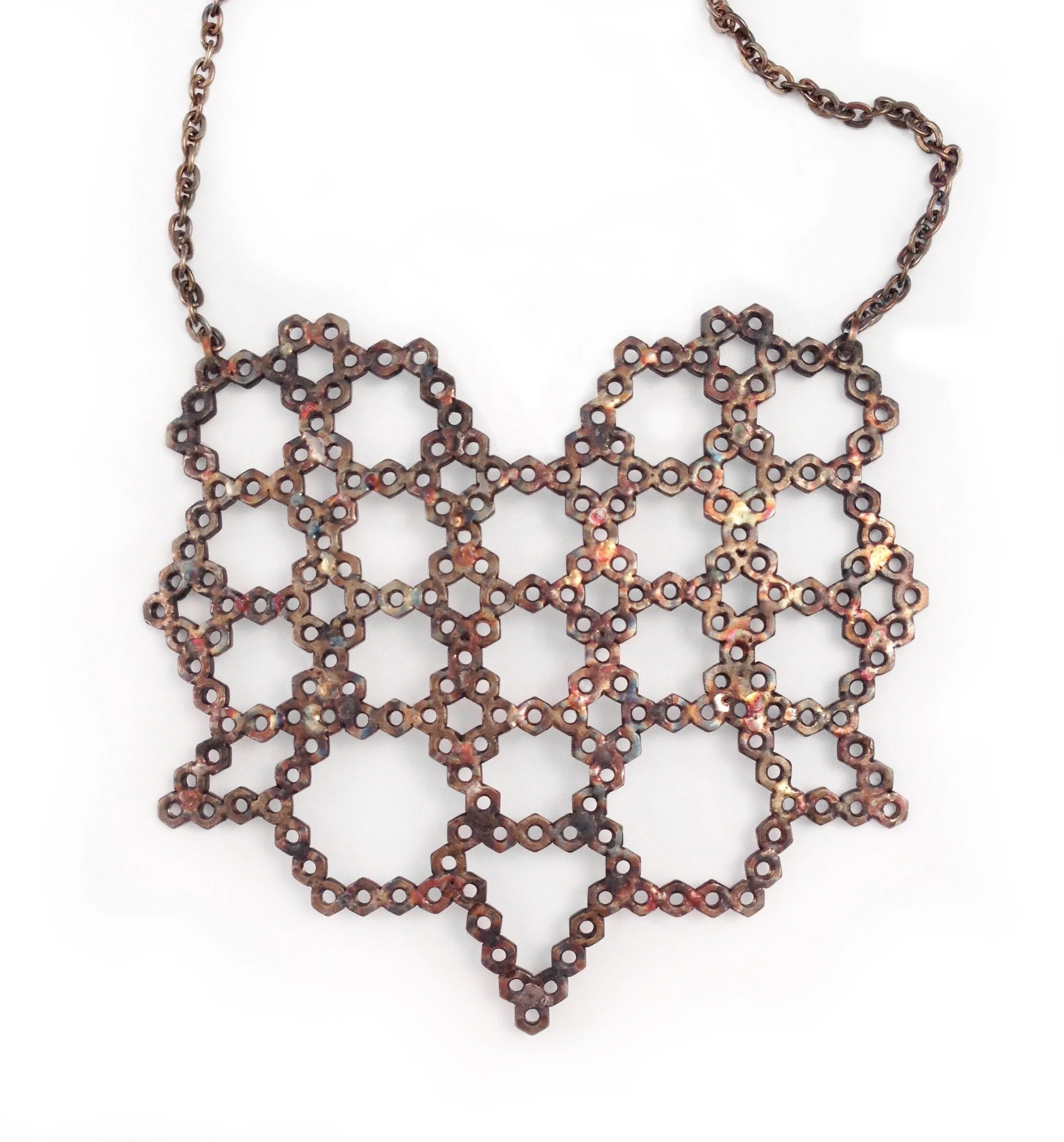 Geometric Breastplate Necklace