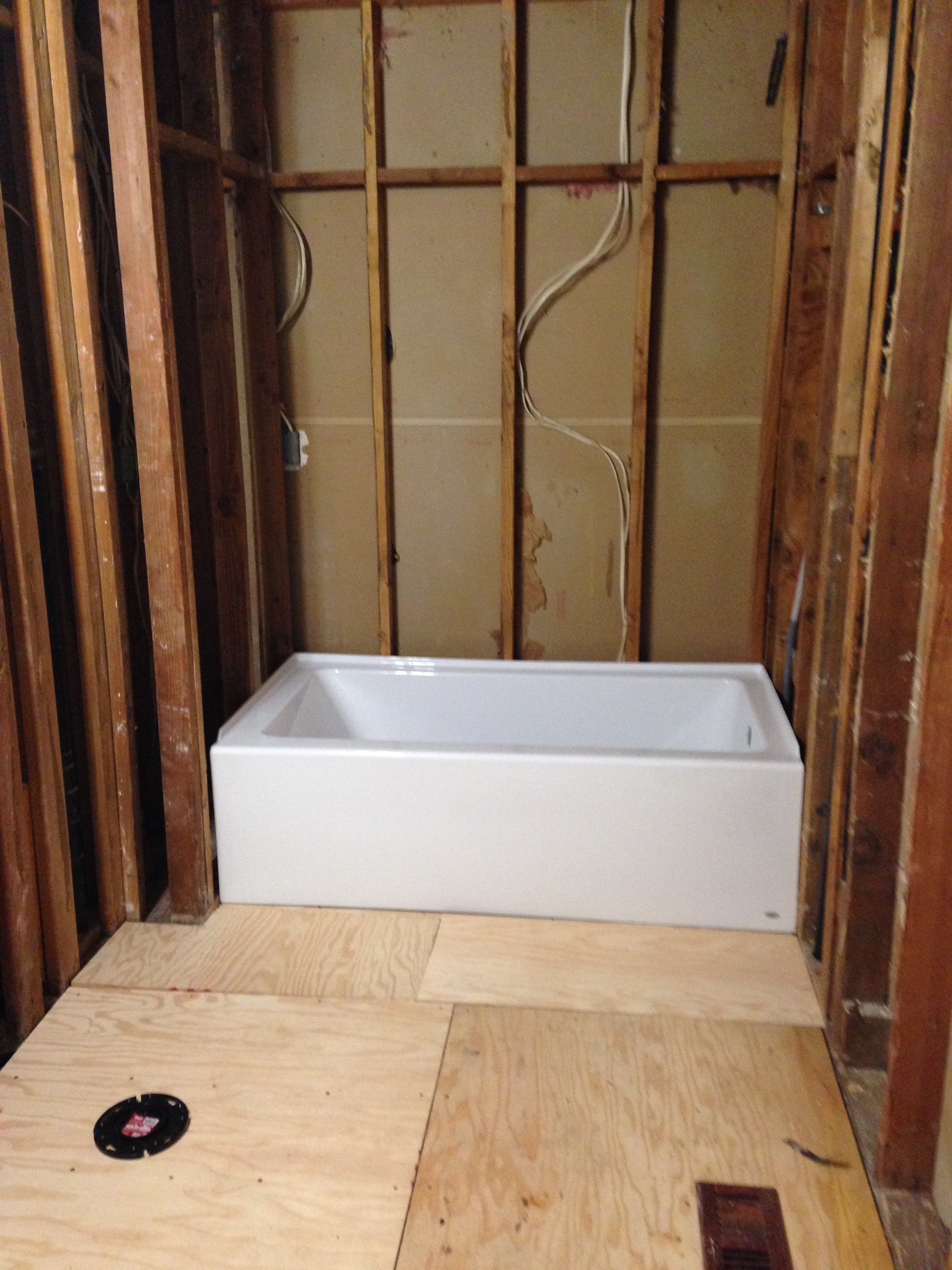 Bathroom Remodel Progress