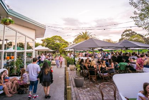 THE GREENS The Greens of North Sydney is a casual bar and eatery in the grounds of the former North Sydney Bowling Club. The Greens has become an entrenched part of the Lower North Shore food and drink scene boasting a converted bowling green as a large outdoor space. www.thegreensnorthsydney.com.au