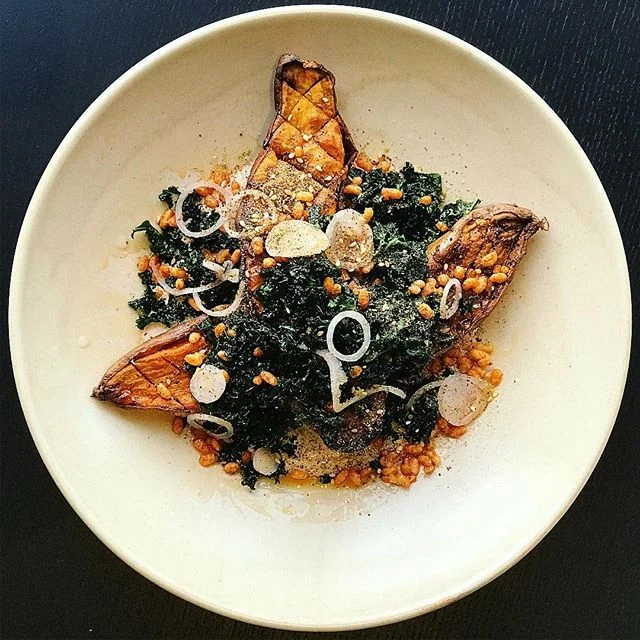 Our take on the humble Sweet Potato. Your tastebuds will thank you after trying this New Winter Menu favourite.🌱