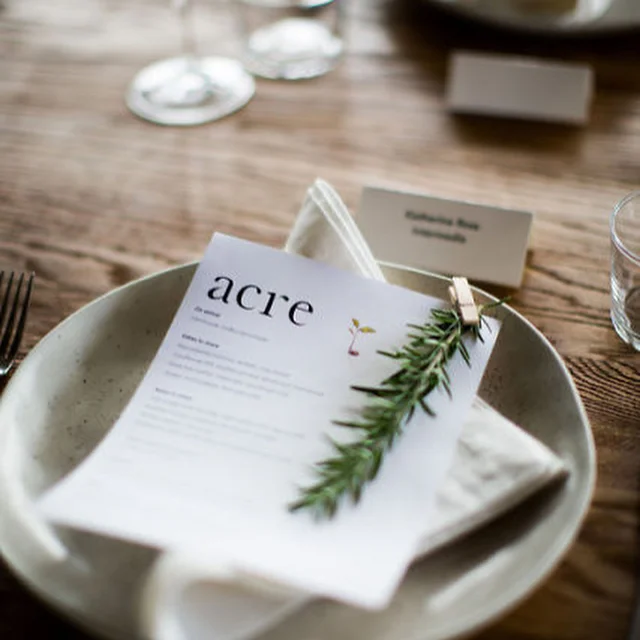 We love a good bespoke menu. Are you looking for the perfect venue to represent what your brand is all about? Want to partner with a team that's very flexible and will go the to extra mile to create a unique experience (without increasing their foodmiles!)- then head over to acreeatery.com.au/corporate 👈🏼for example, last week we had the pleasure of welcoming Nespresso's panel on The Future of Sustainability at @camperdowncommons with styling from @rainy_sunday_ // Have a look 🌱👆🏼