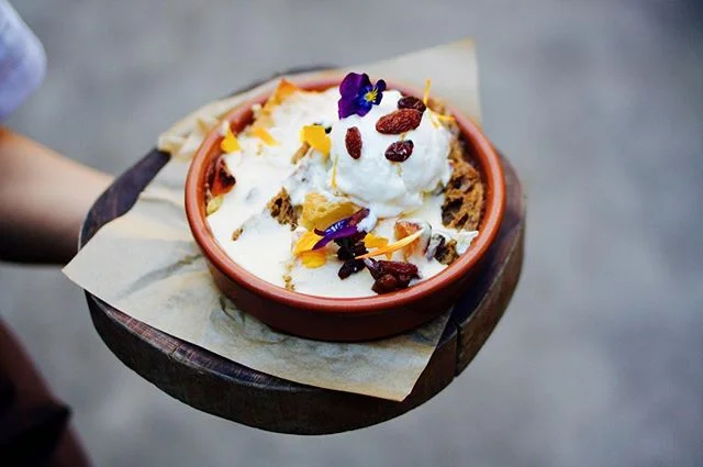 Winter is the time for comfort food & indulgence. Satisfy your sweet tooth with this bread & butter pudding on this week's Specials 💛