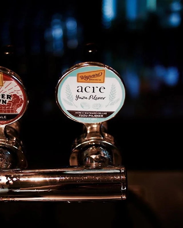 The acre Yuzu Pilsner is a collaboration with the legends over at @waywardbrewing. Keeping Camperdown cool ✌🏼