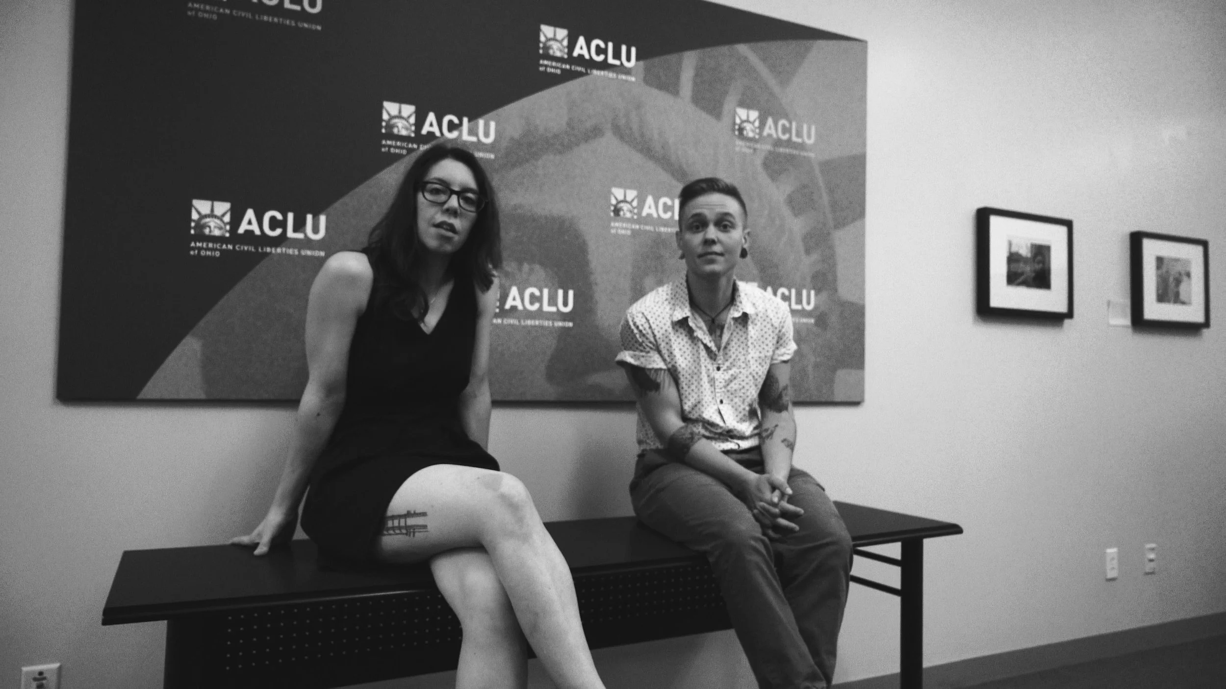 "I'm a lesbian woman who represents an anti-gay organization with frequency because the ACLU stands for the principle that these rights are something we all have."
