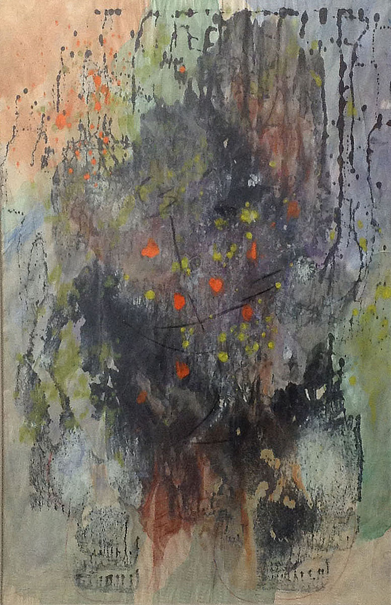Untitled. 1965. Mixed media on paper.
