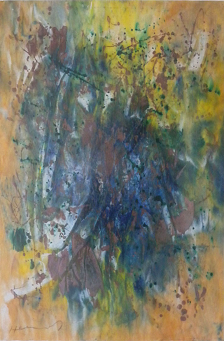 Untitled. Circa 1960. Watercolor on paper.