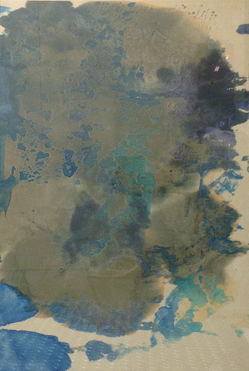 Alaska. 1961. Watercolor on paper.