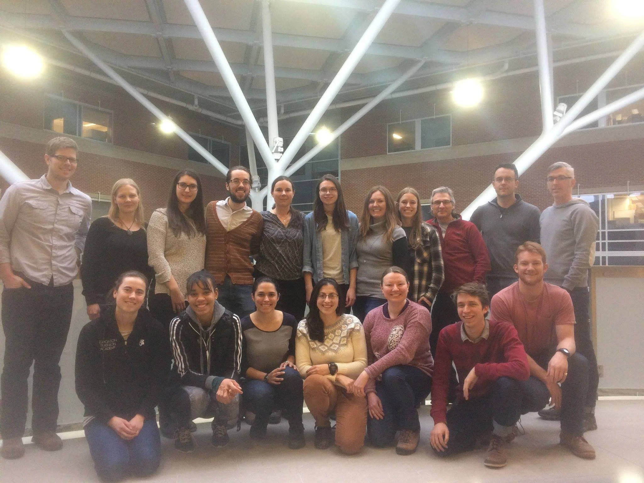 Everyone for a family photo after a long weekend of KRSP talk!