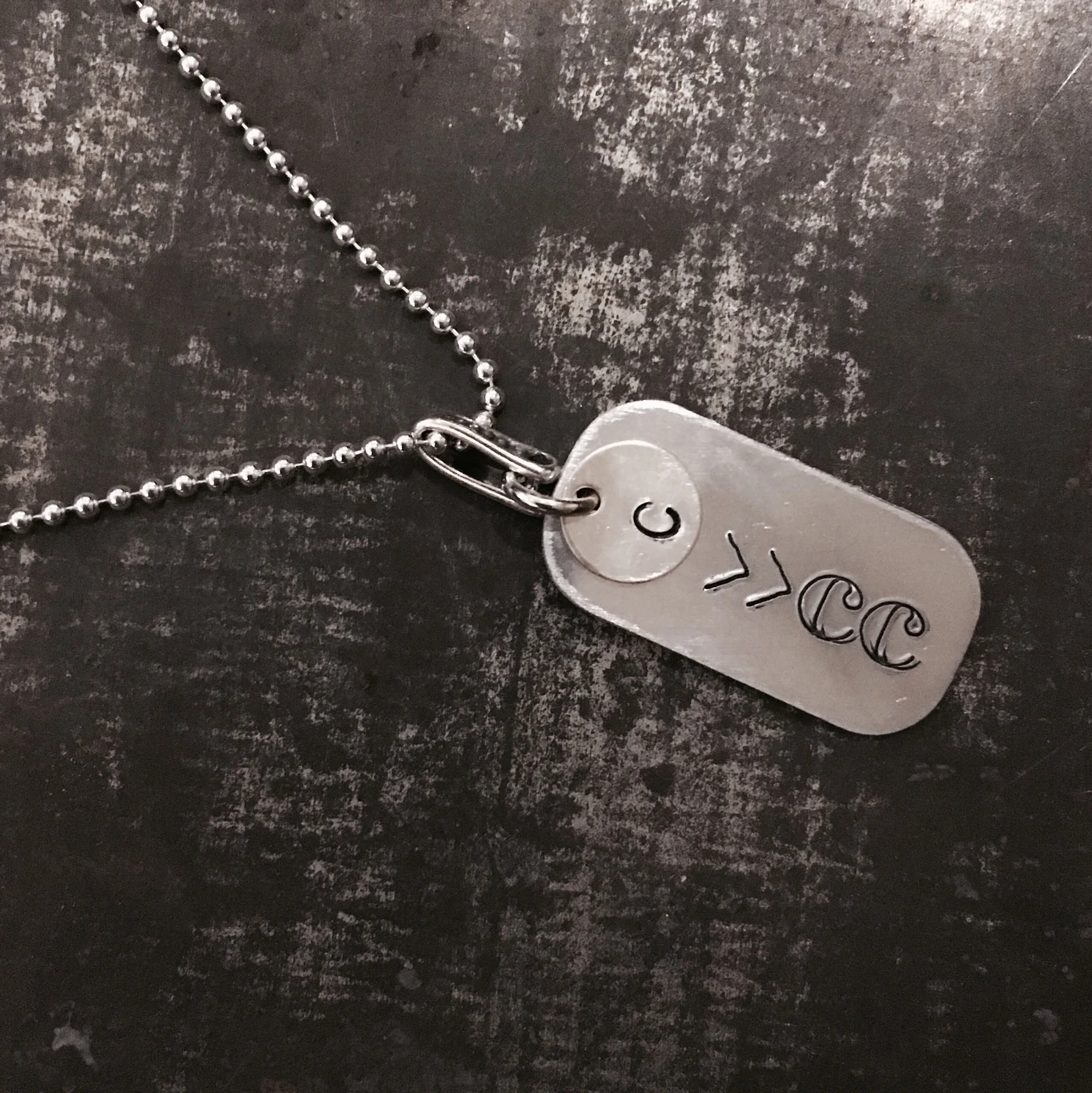ID >>CC brand necklace for Client