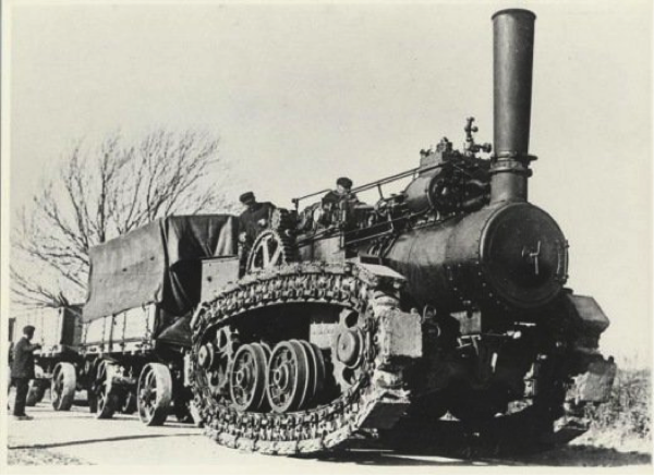 The Hornsby Chain-Track Tractor - 1910