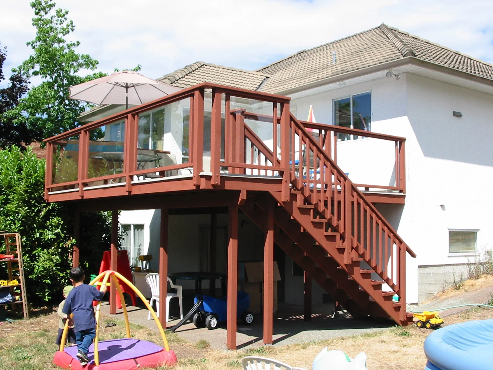 sundeck reconstruction