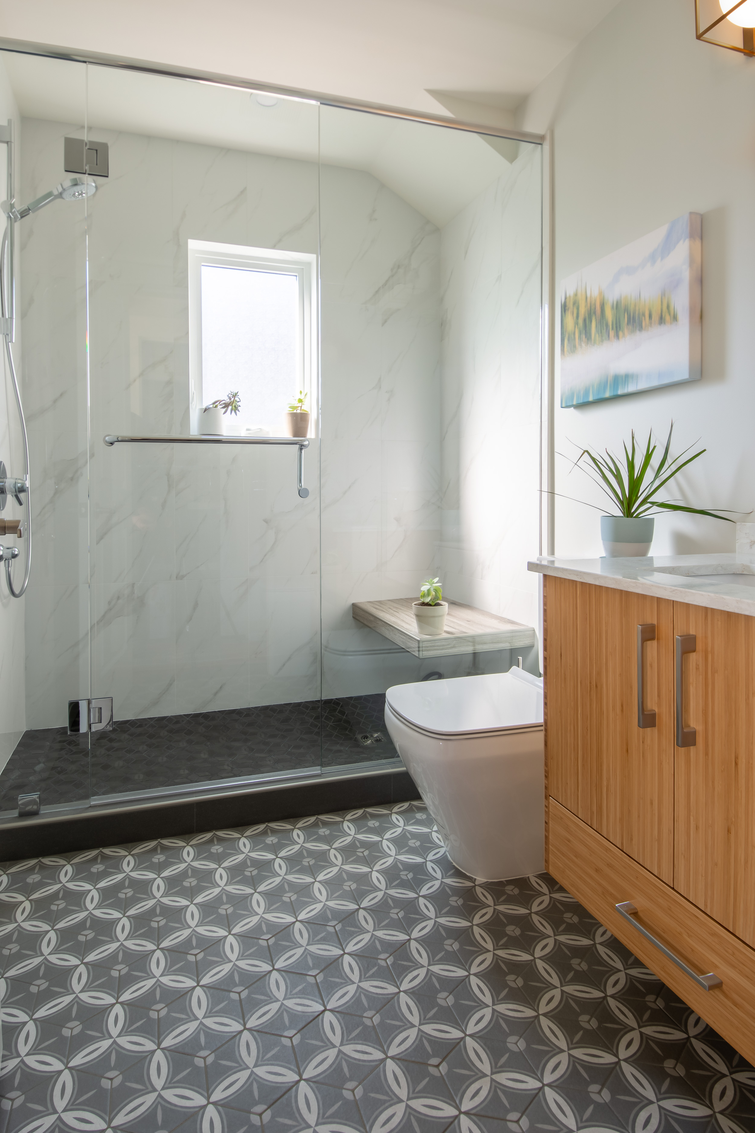 Atelier Design+Build Victoria BC — Custom tiled bathroom Atelier Design+Build Victoria BC — Custom tiled bathroom