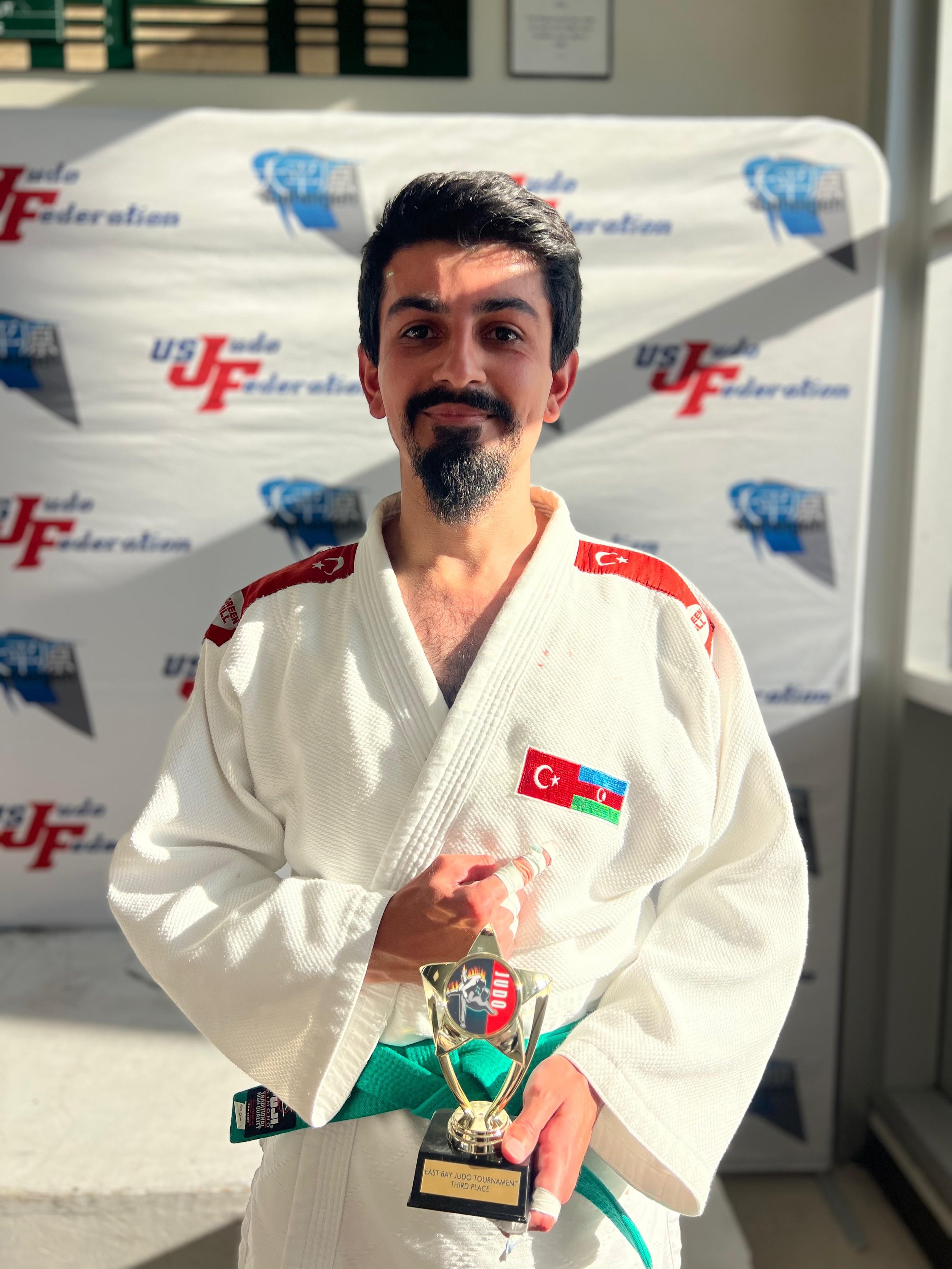 Congratulations to our community volunteer and Stanford researcher, Ziya Karimov, on securing 3rd place in his very first judo championship! 🥉🥋

Ziya competed at the East Bay Judo Tournament, a regional competition that brings together judoka to te
