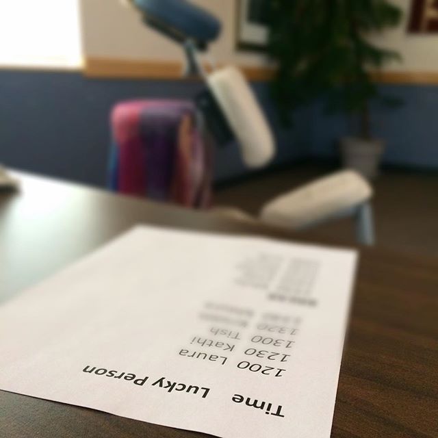 When the on-site signup sheet makes you feel extra special ❤️ 💕