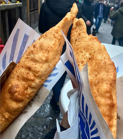 pizza fritta by @sorbillo
