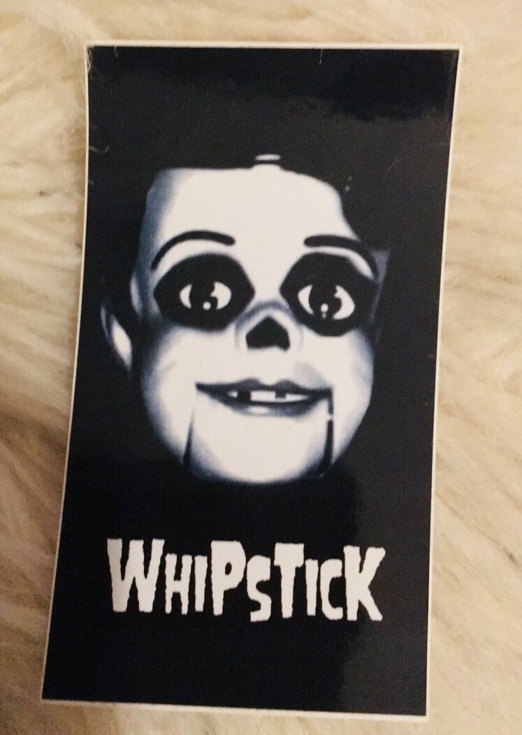 Whipstick sticker
