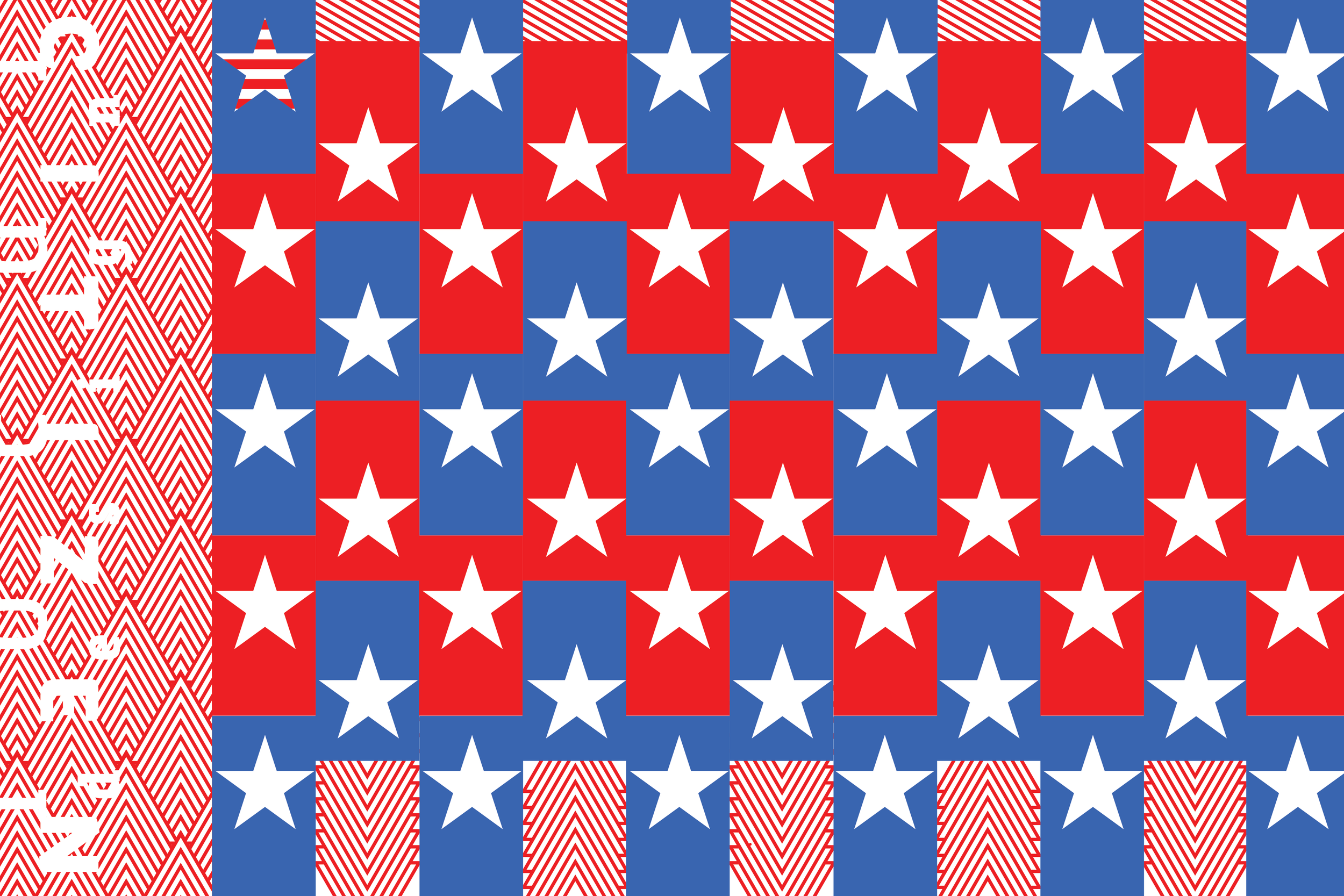Deconstructing the United States Flag.