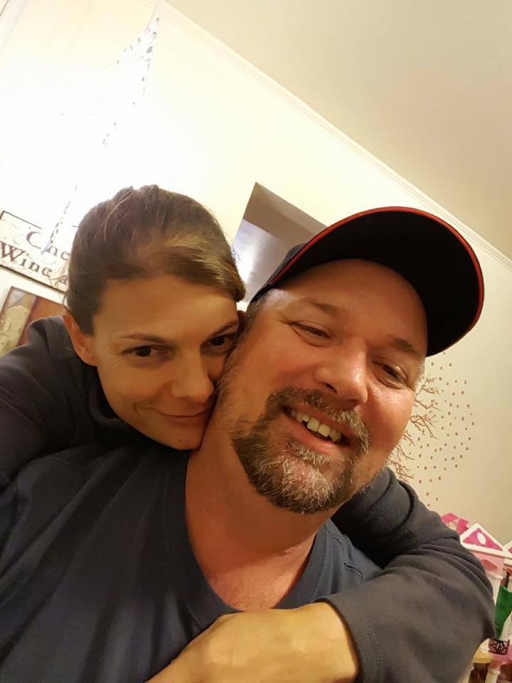 Keith Odom, a trucker, was robbed and shot dead while changing a tire. 