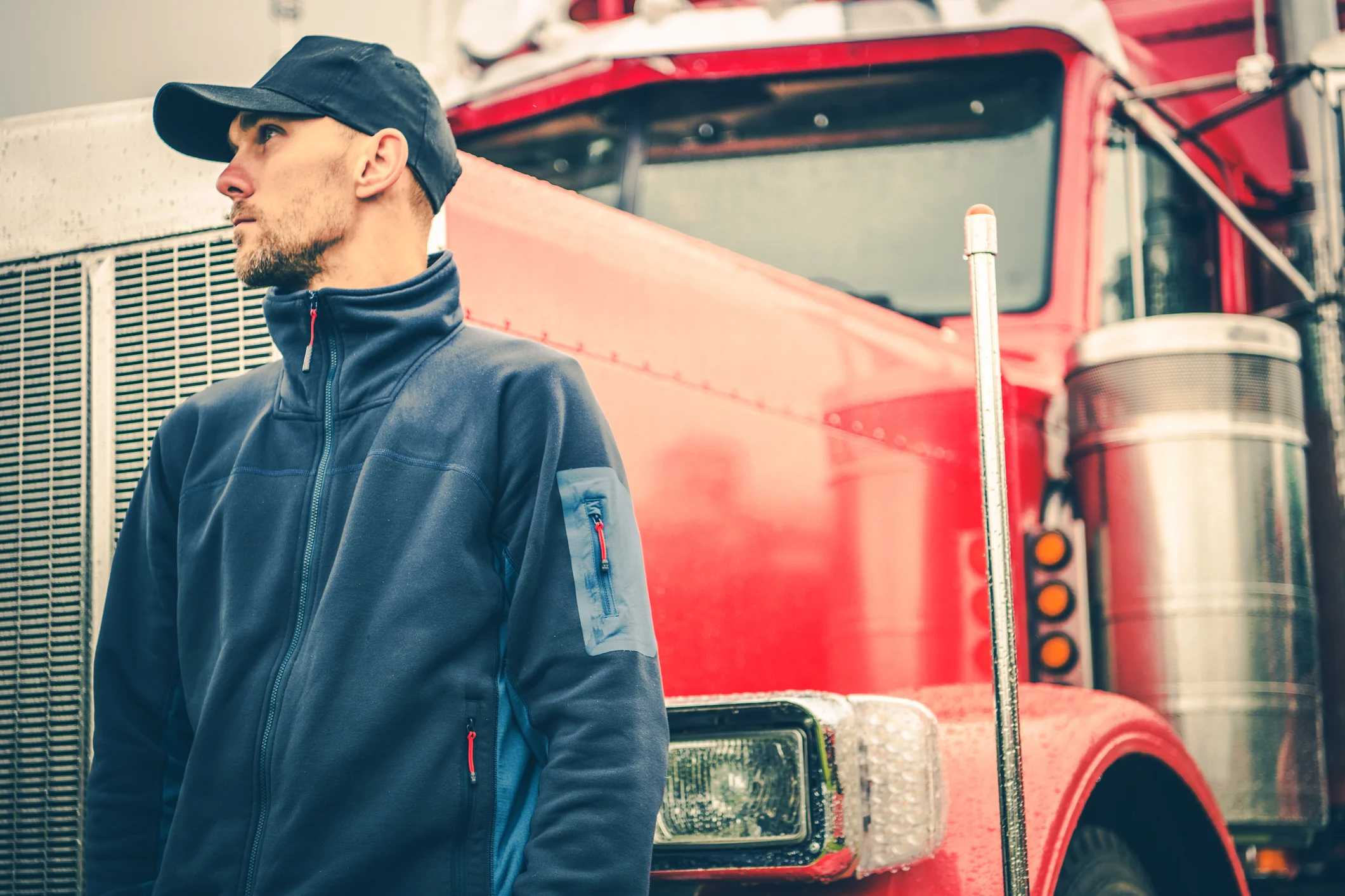 Pay attention to both vehicles and people in rest areas, parking lots or truck stops, and be cautious of strangers asking questions.