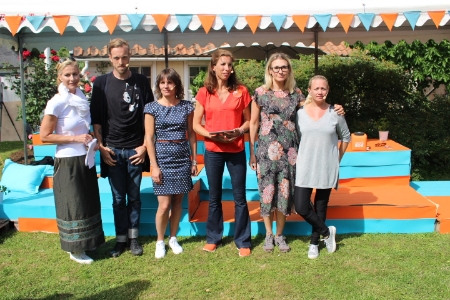 Från vänster: Christina Nylander, förbundsjurist KOMM, Gustav Martner, grundare, Digital Reliance, Jessika Roswall, riksdagsledamot (m), Civilutskottet, Beata Wickbom, moderator, HejDigitalt, Jessica Bjurström, vd, KOMM, Hedvig Hagwall Bruckner, copywriter, King.