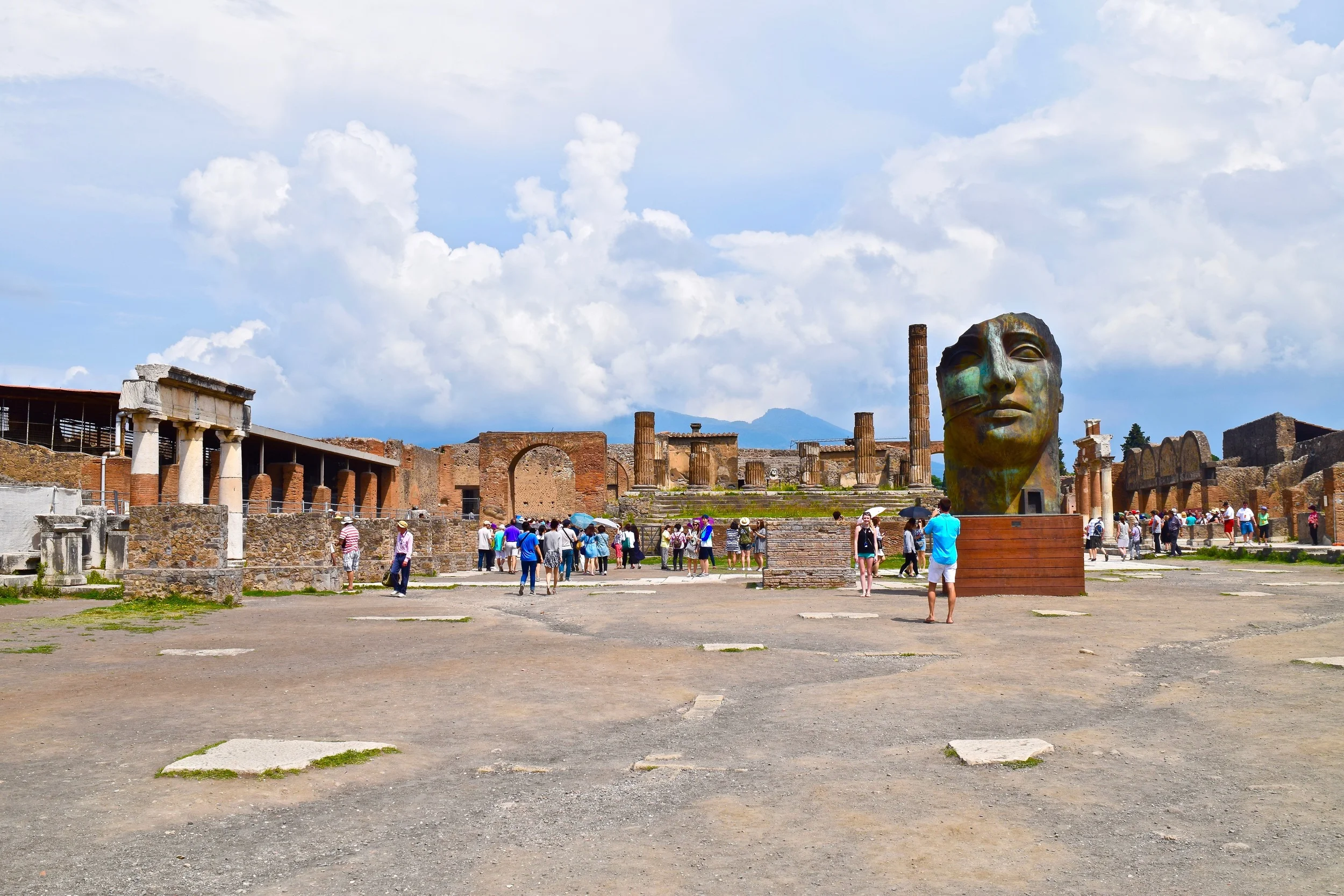 Main Square in Pompeii