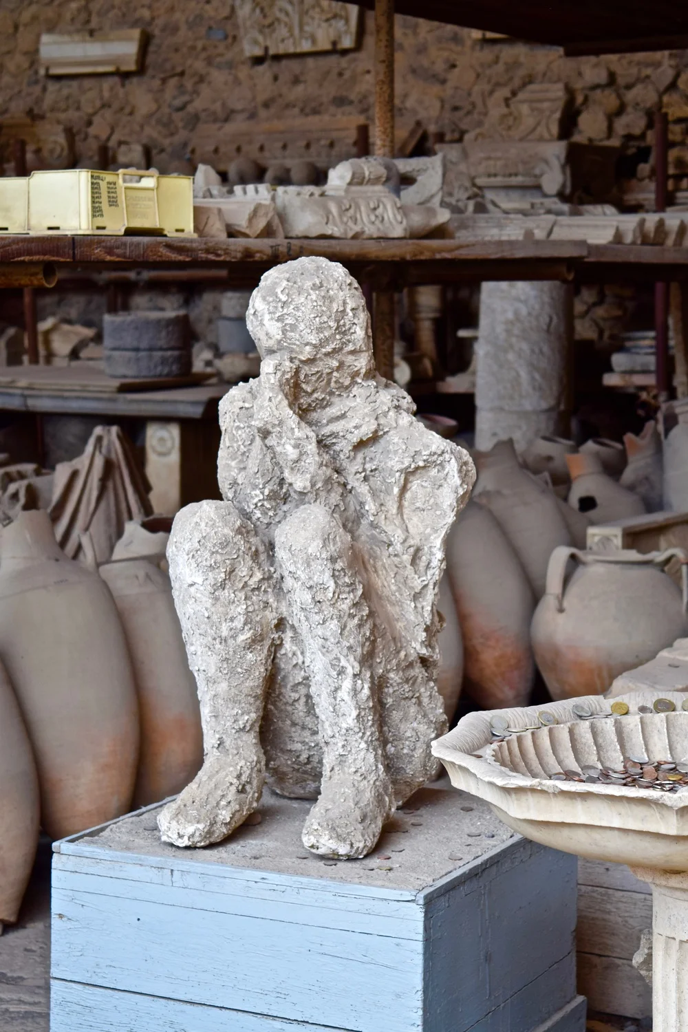 Pompeii's body cast