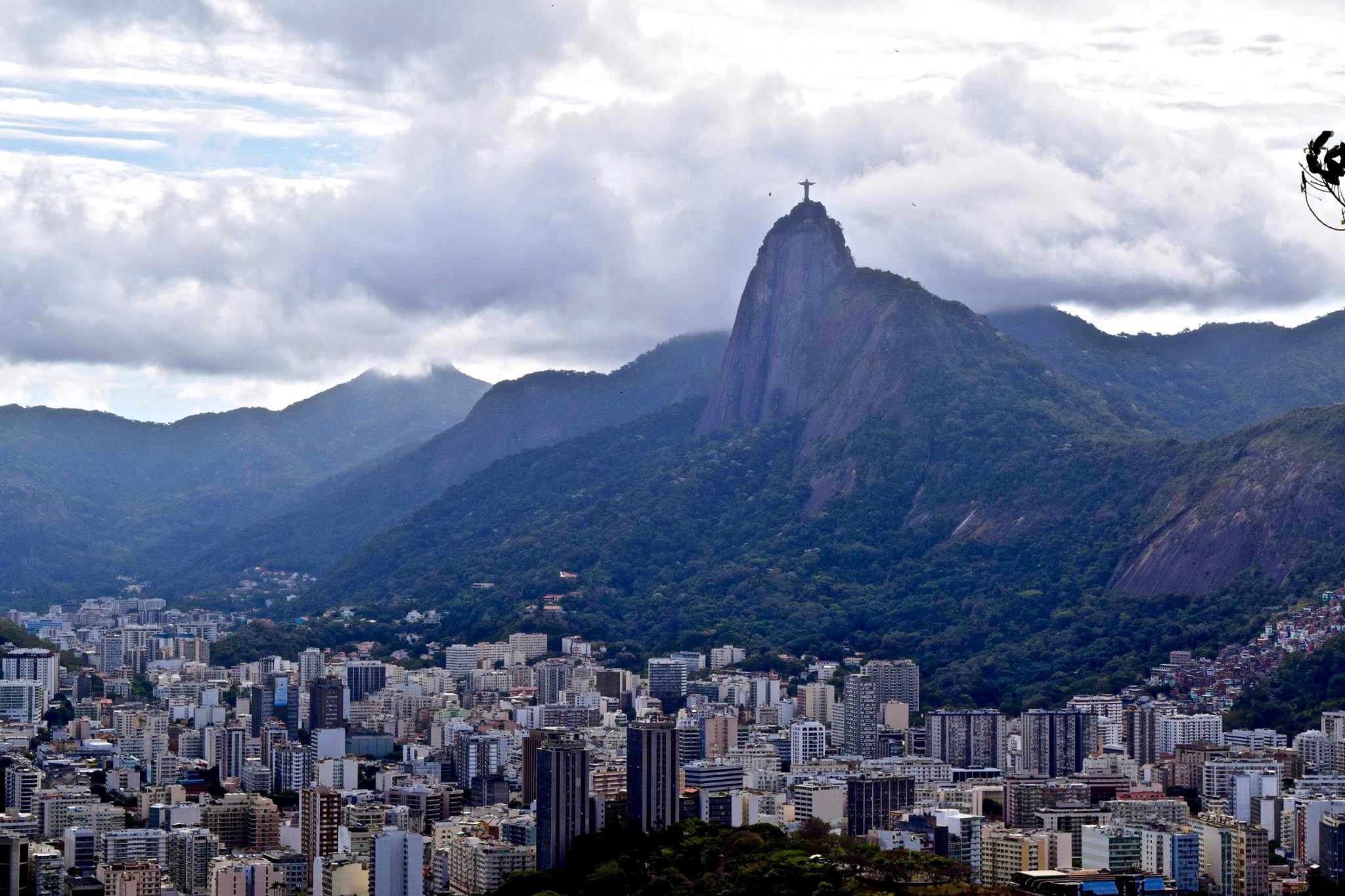 View of the Corcovado Mountain from the Sugarloaf