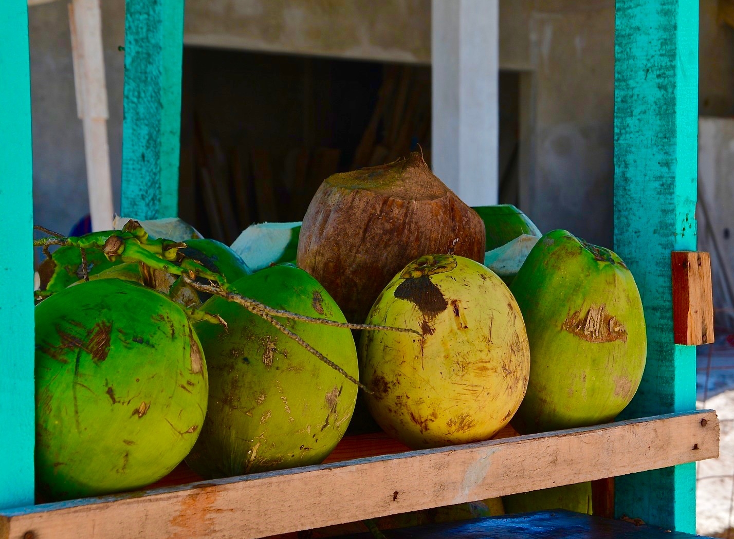 Coconut water stall