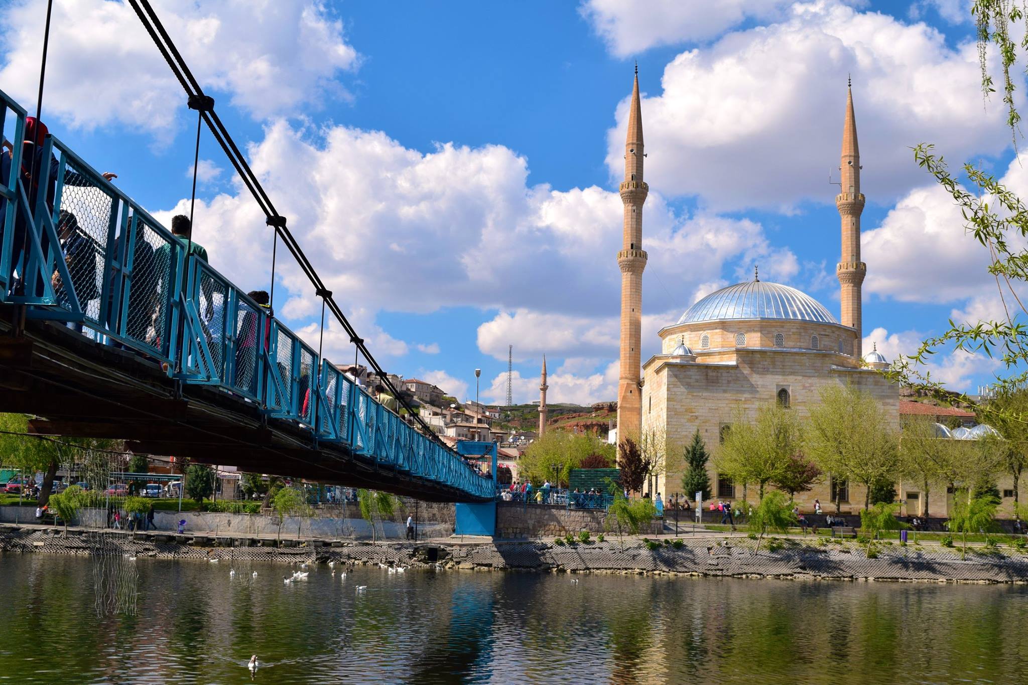 Suspended bridge, Avanos