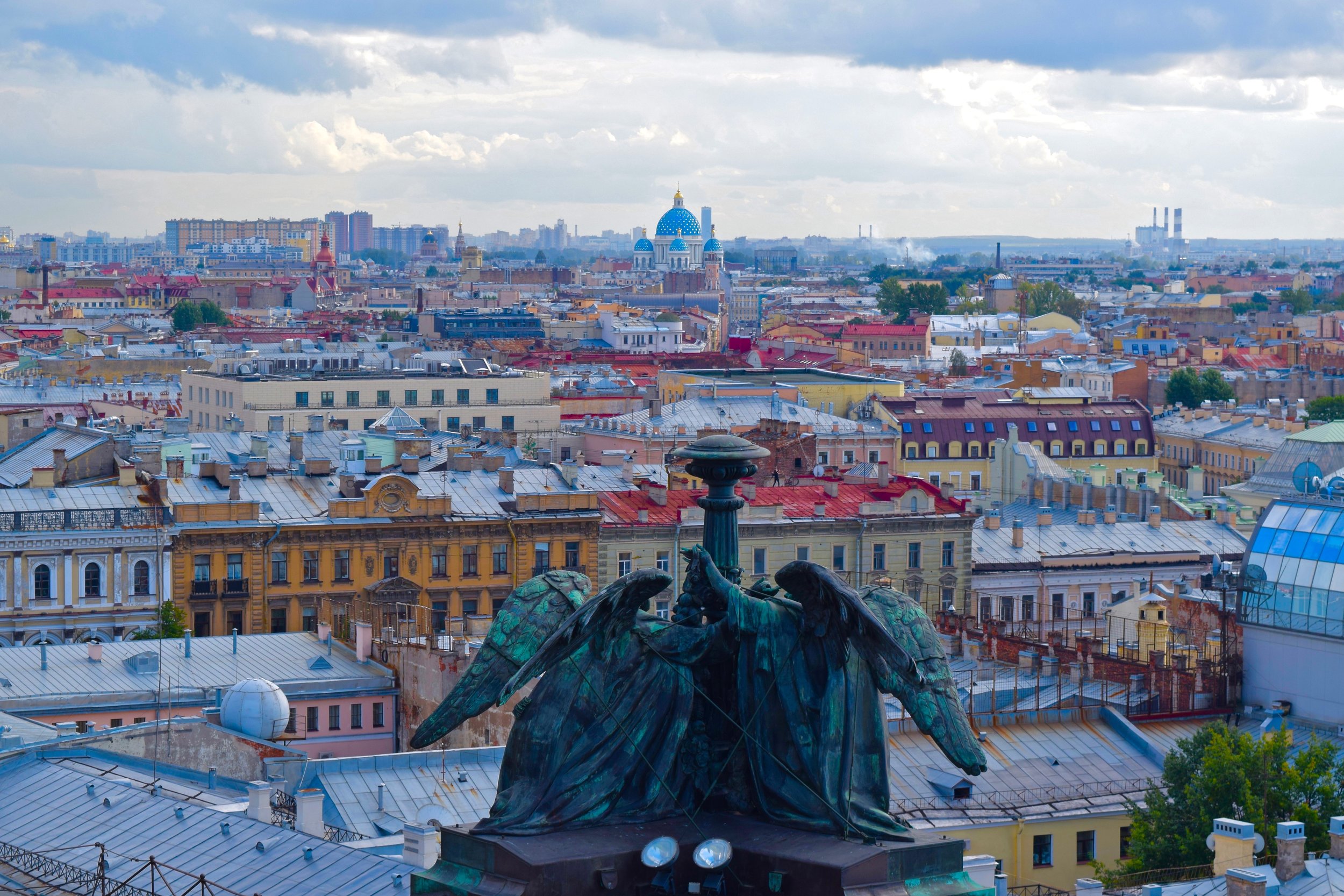 View from St. Isaac's Cathedral Colonnade