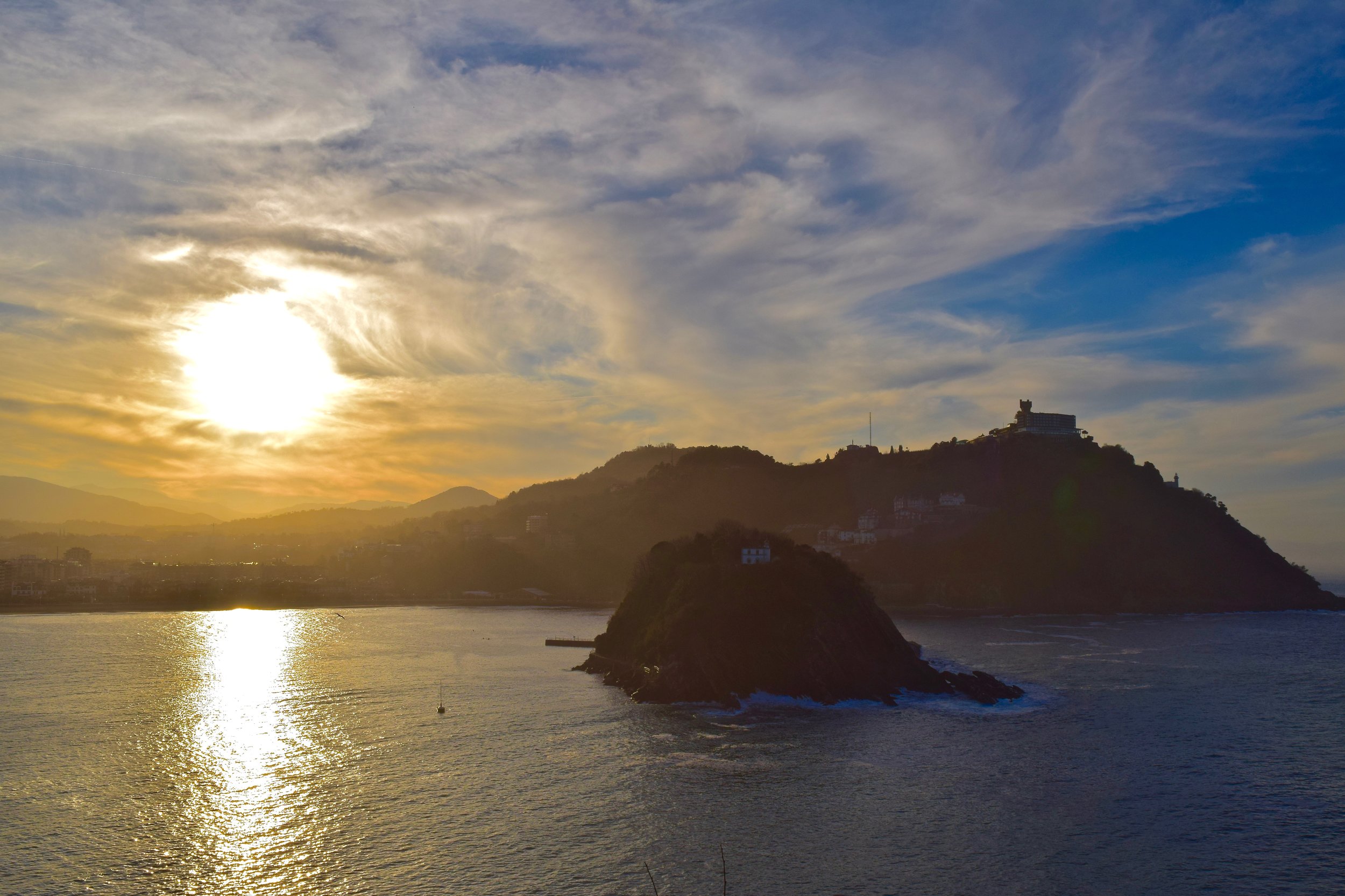 View of San Sebastián from Mount Urgull