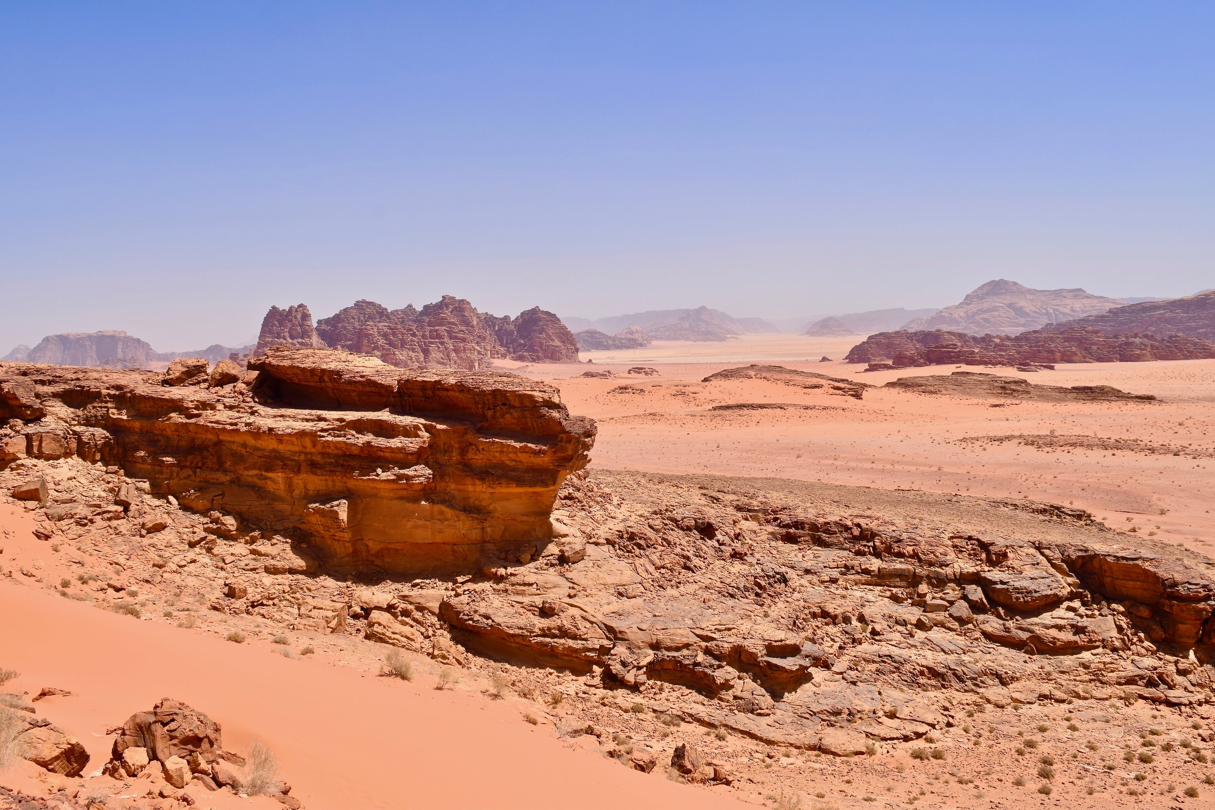 Wadi Rum desert - Top 5 sand dunes in Wadi Rum