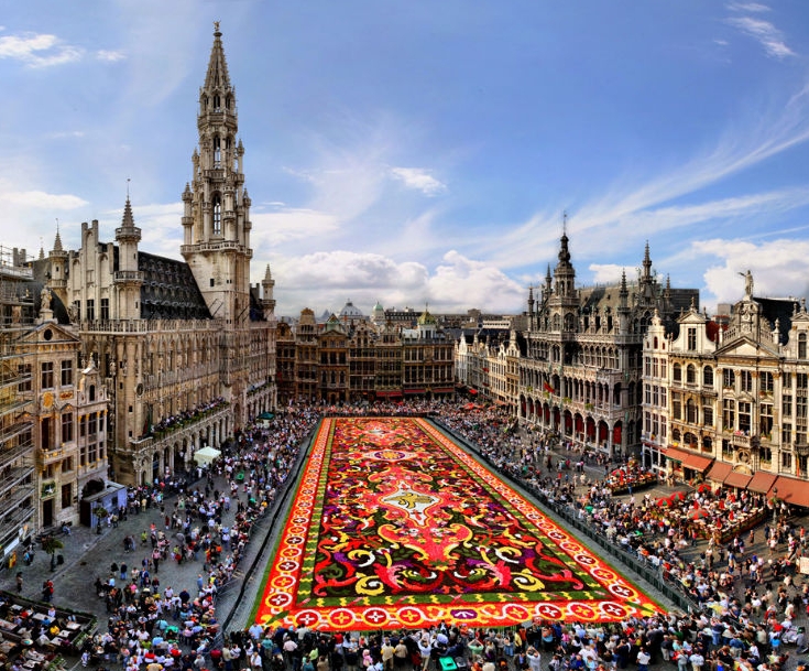Bruxelles Flower Carpet