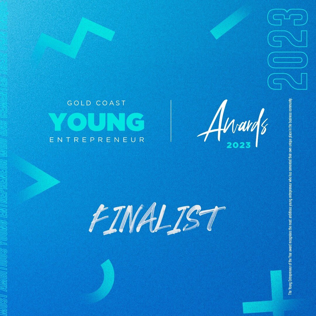We're thrilled to announce that we have been named a finalist in the 2023 Gold Coast Young Entrepreneur Awards! 
.
This achievement wouldn't have been possible without the on-going support of our amazing clients and the dedication of our hardworking 