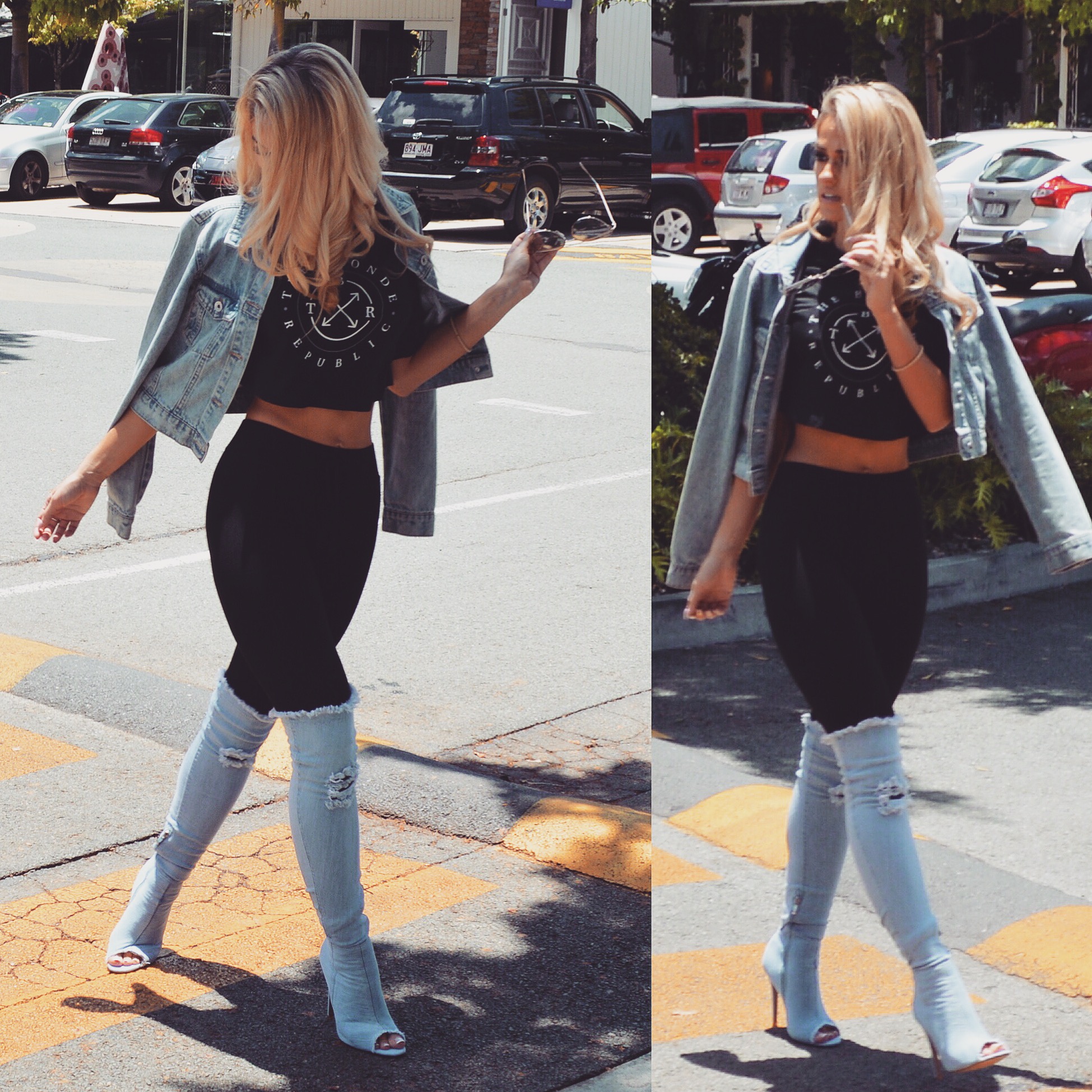 How to rock Double Denim!