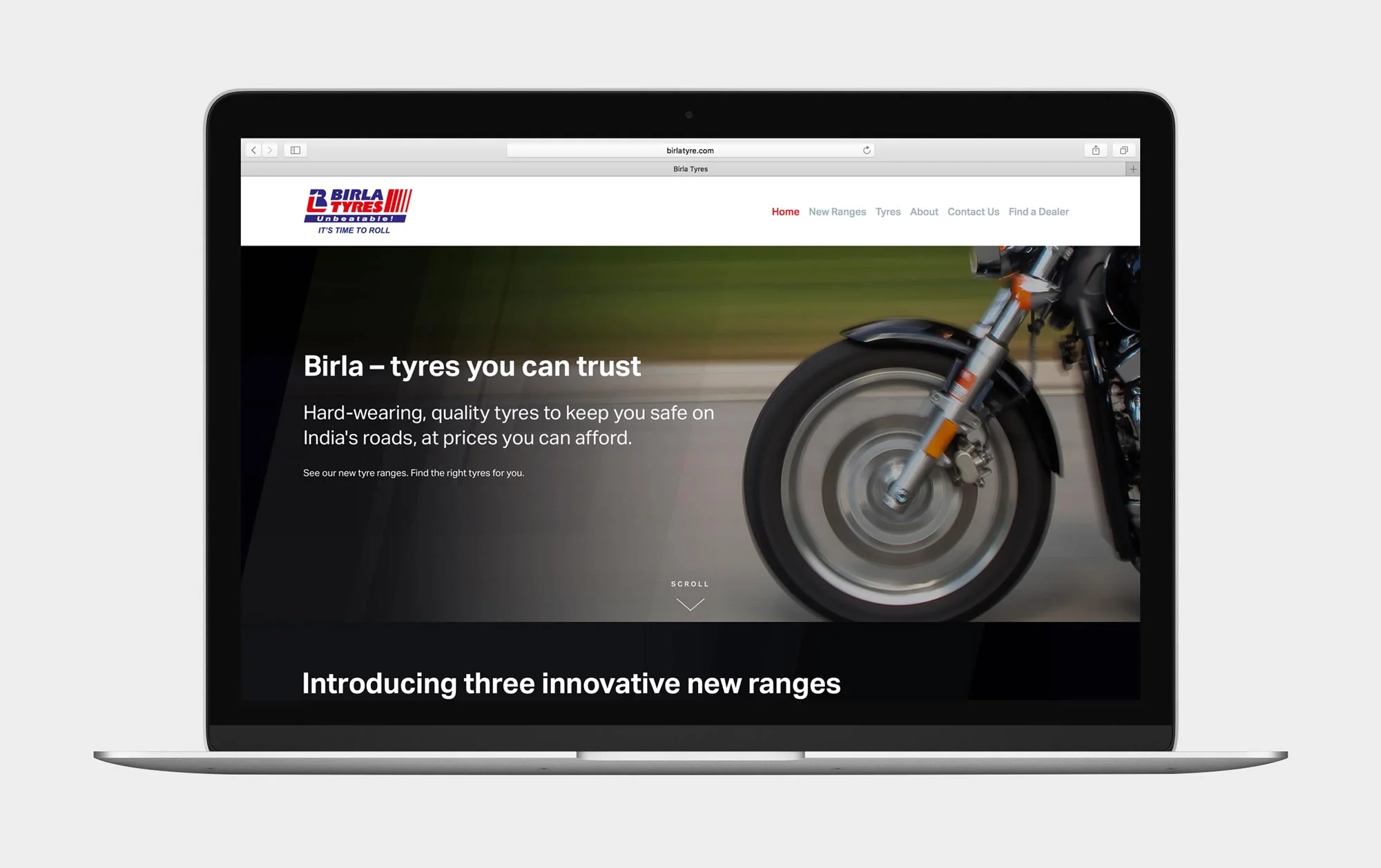 AFTER: The new Birla Tyres website by Hensley Partners
