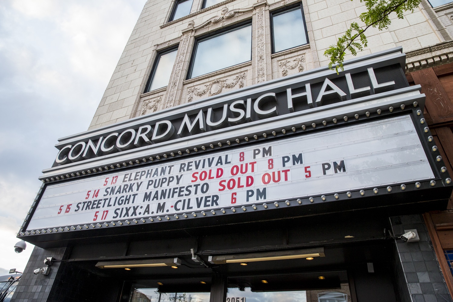 Concord Music Hall Marquee