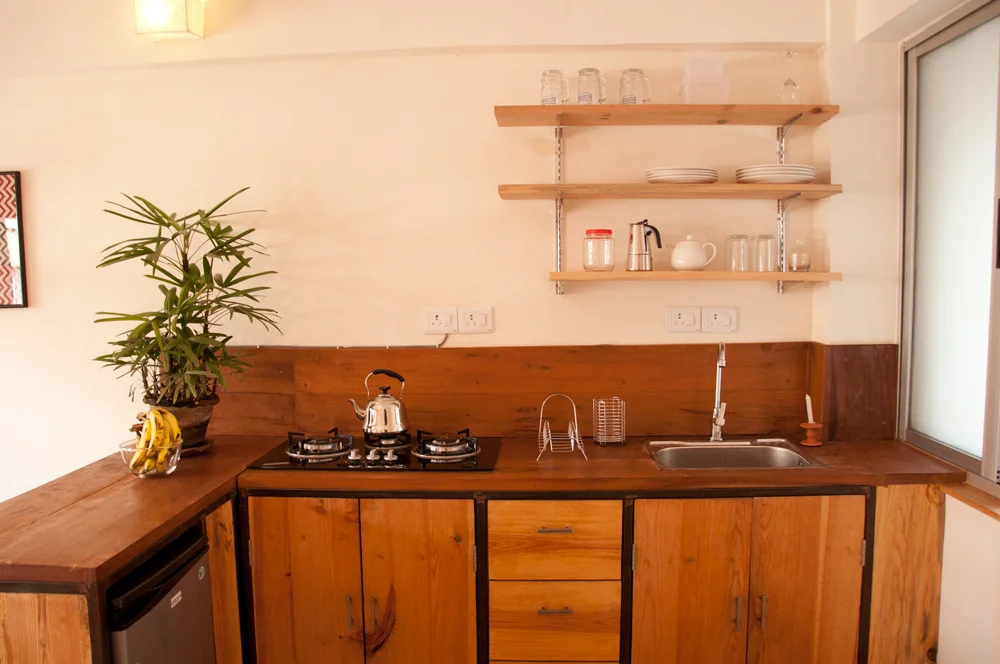 The equipped kitchen: all you need to prepare your breakfast and meals