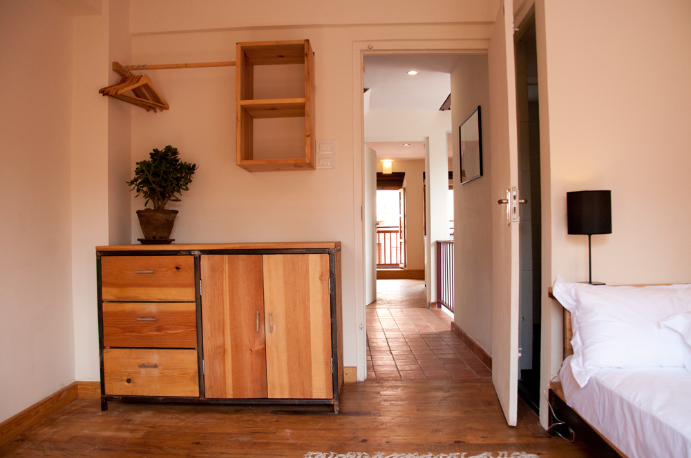 View from bedroom : Hall way to the Kitchen.