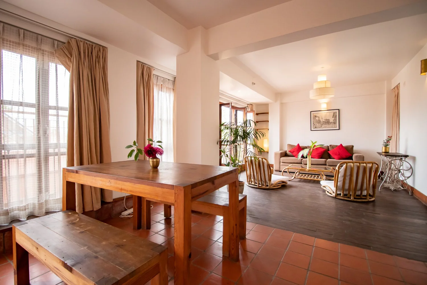 Bright loft in Sundhara House 4th Floor — Cosy Nepal