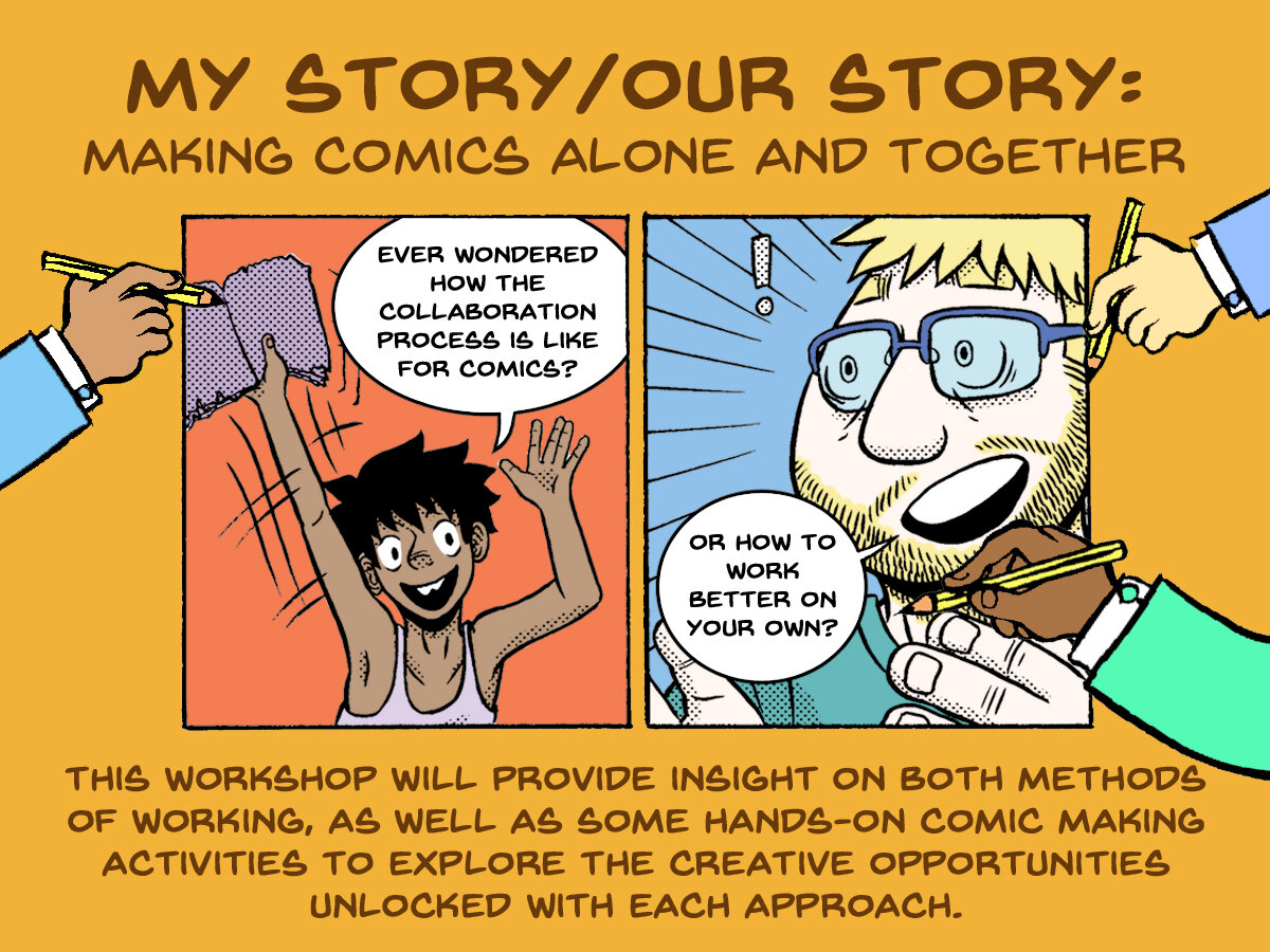 We re excited. A weekend Alone comix.