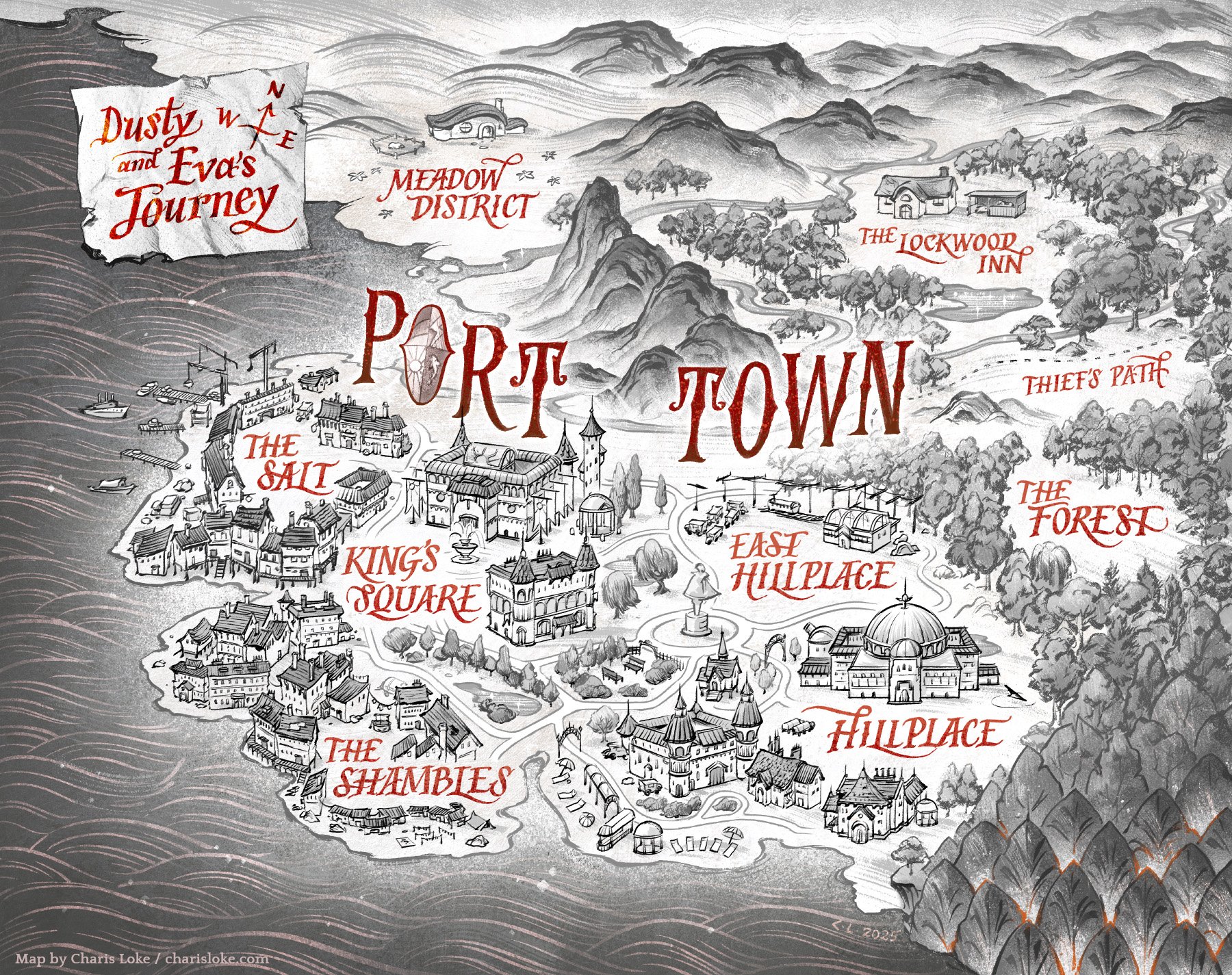 Maps — Charis Loke Illustration