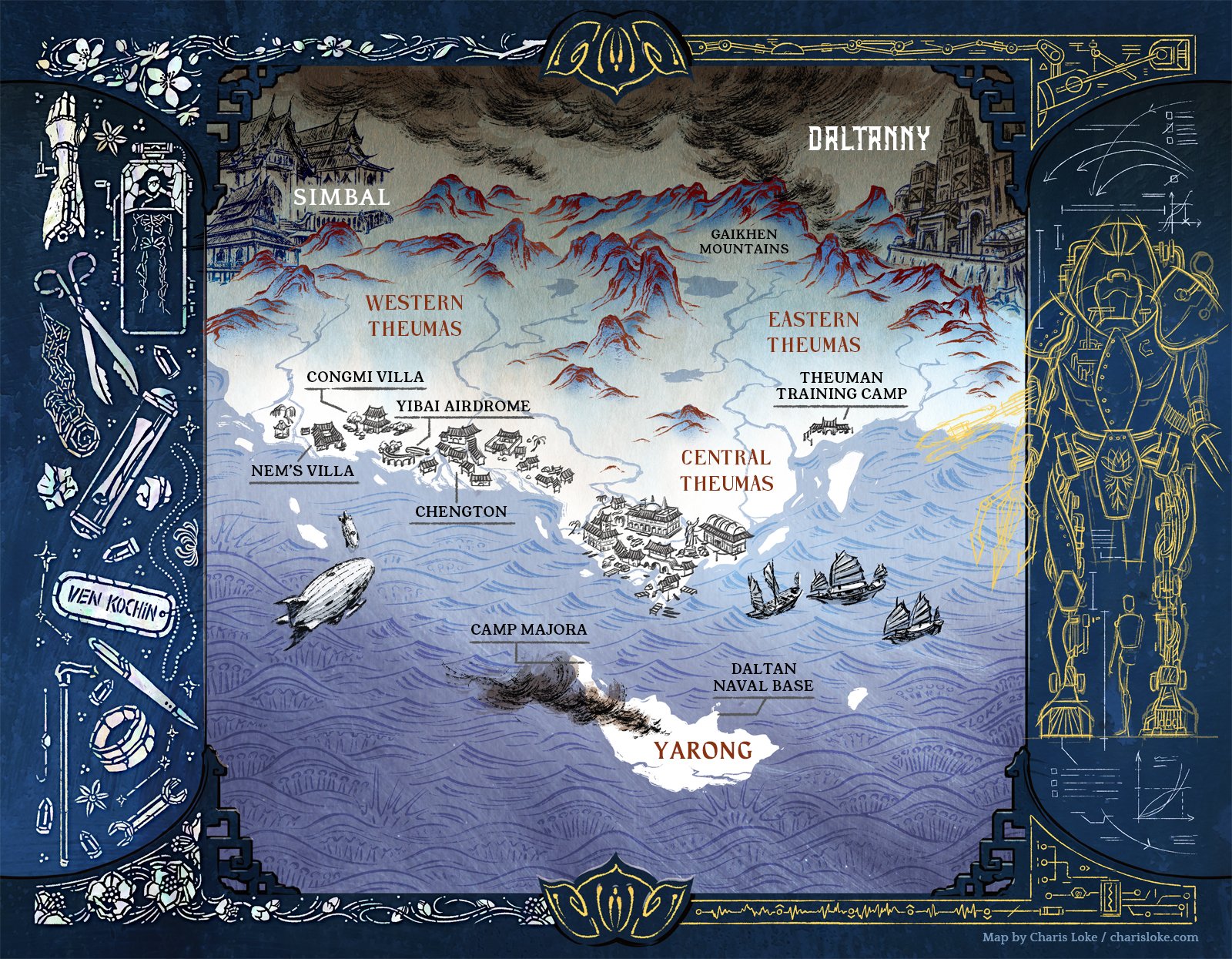 Maps — Charis Loke Illustration