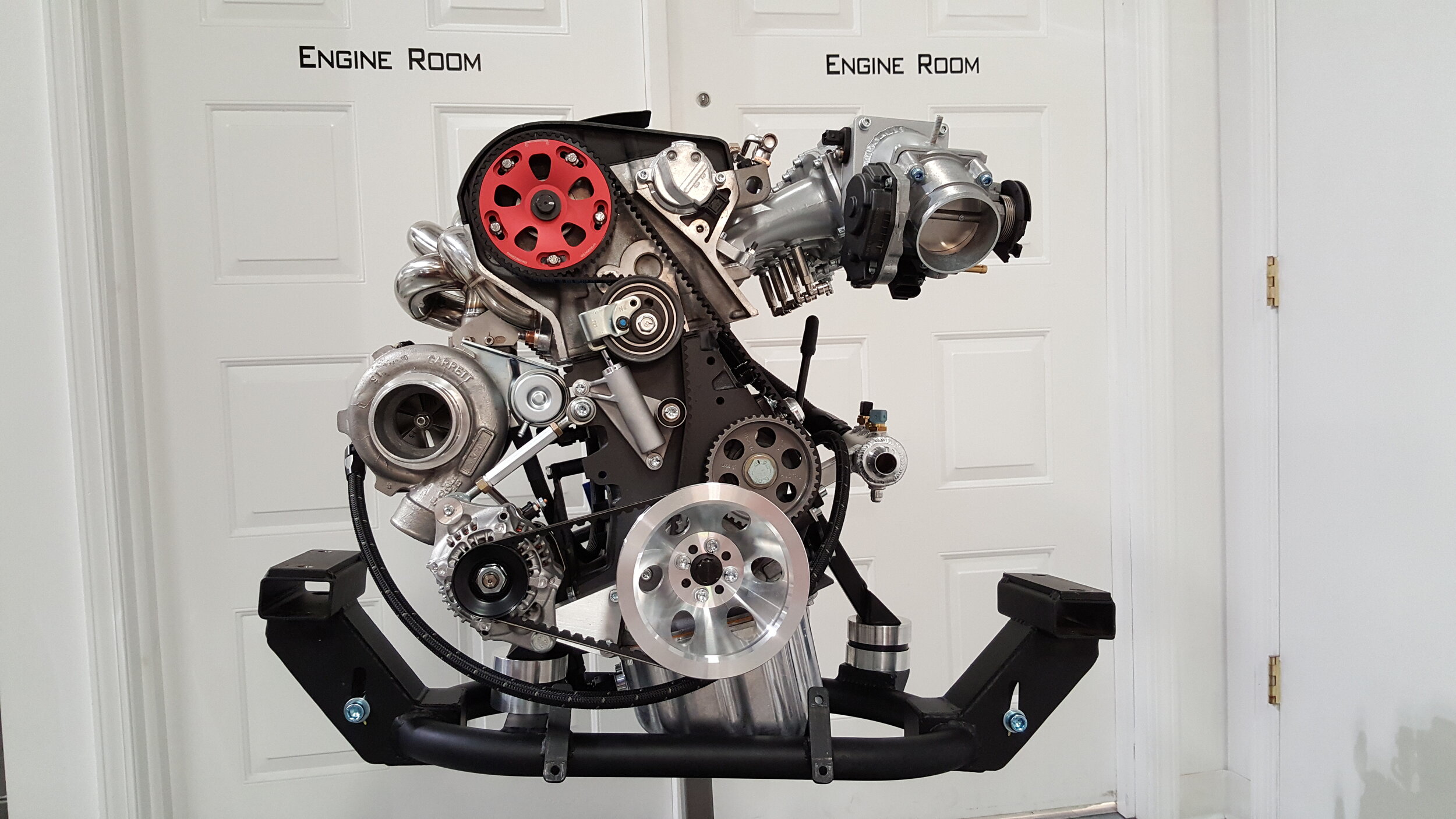 Engine Rear Subframe Module With Engine 944/924S 1.8T Subframe Engine Mount Kit — Motor Werks Racing