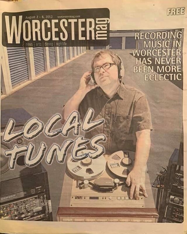 Worcester Magazine article from 2012 Roger and the mystical 16-track. @rodgre