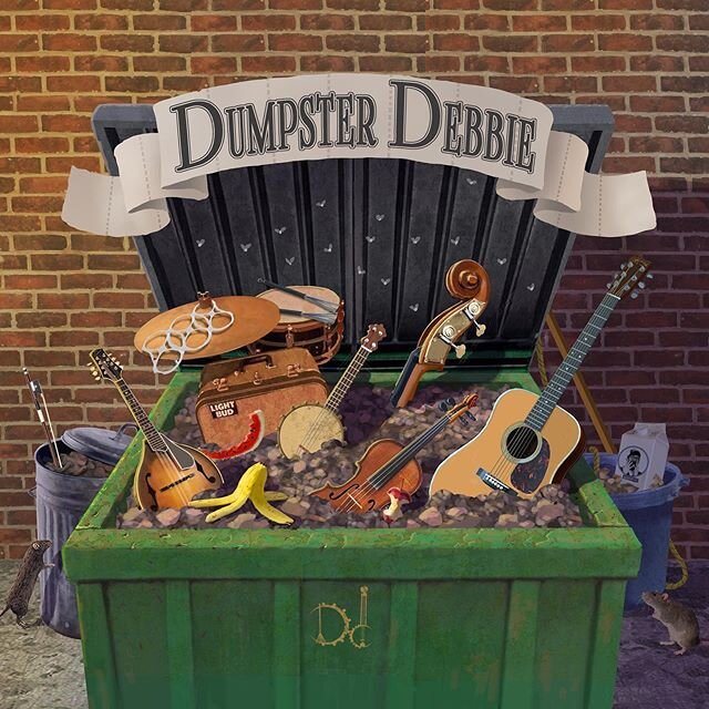 @dumpsterdebbie&rsquo;s new album is finally here! Had a great time recording this with all 6 players in a circle in the room - no headphones, no separation, no overdubs...just capturing some old time tunes in their natural element.
.
Bandcamp is wai