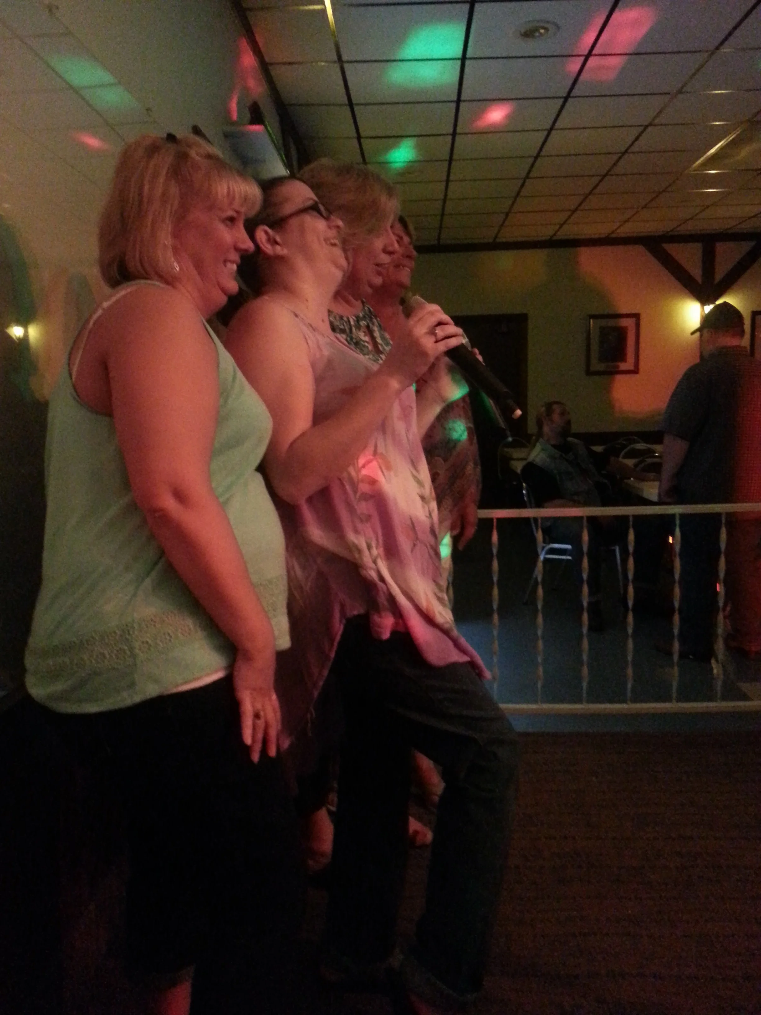 Karaoke night at Salisbury Moose Lodge
