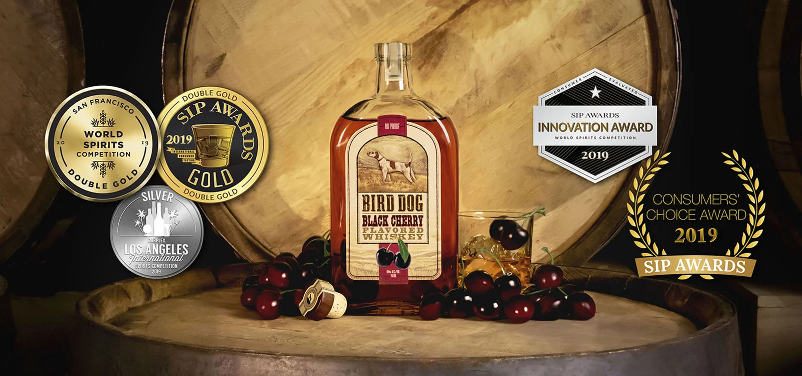 Award Winning Black Cherry Flavored Whiskey — Bird Dog Whiskey