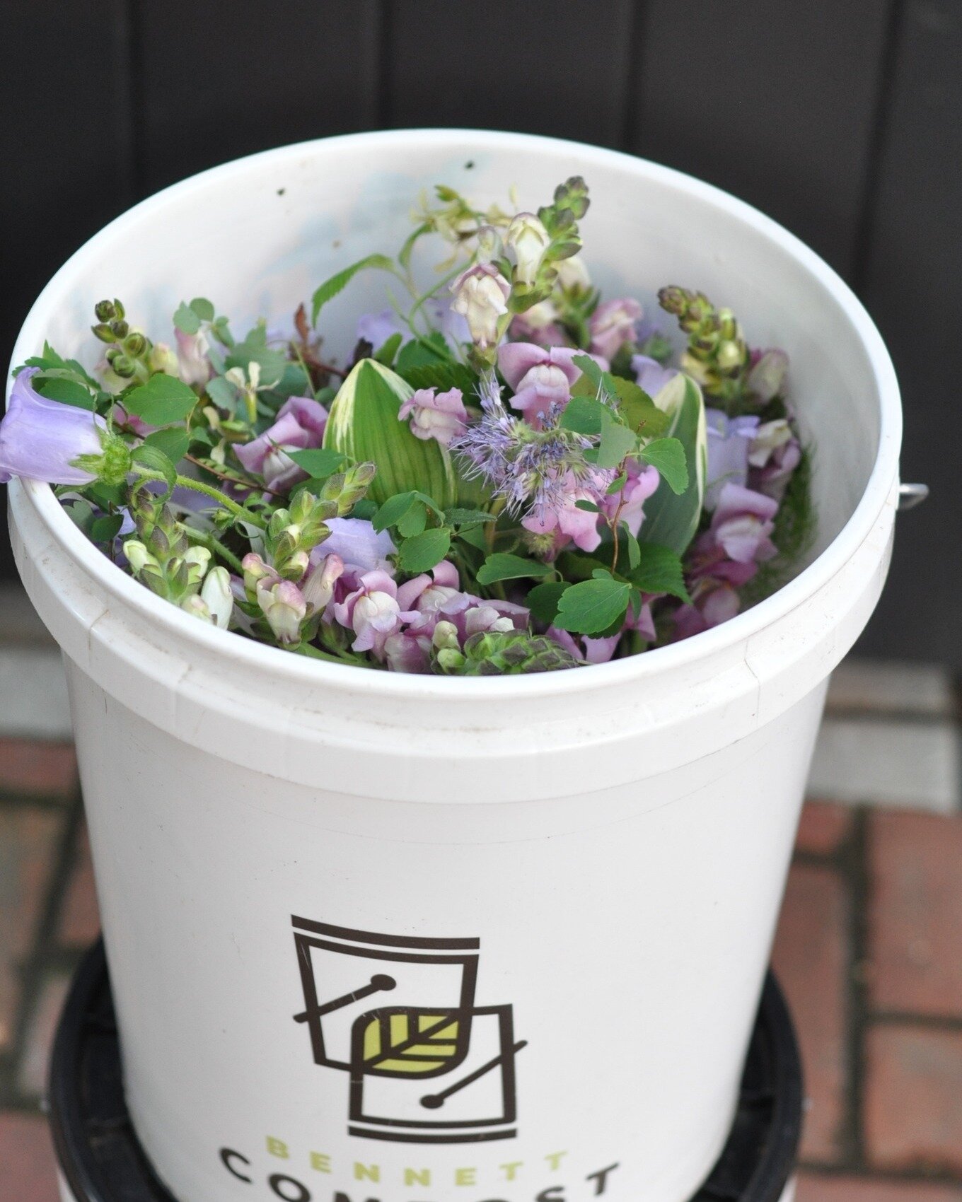You can compost more than you think - including floral arrangements! What's on the list may surprise you, as will the difference composting makes: the average person throws out over 1600 lbs of &quot;garbage&quot; every year. Our composters throw out