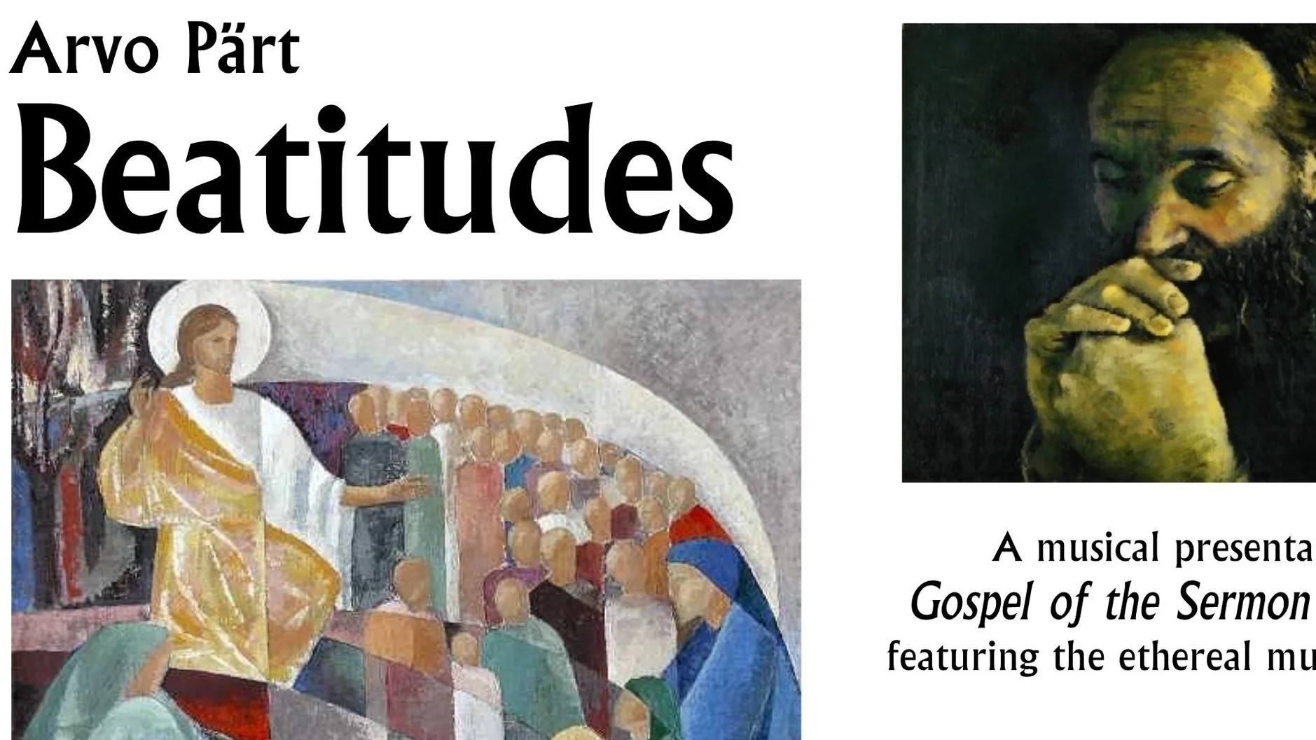 10:30am Worship feat. Arvo Pärt Beatitudes